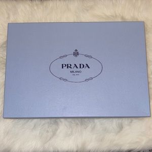 Light blue PRADA Box